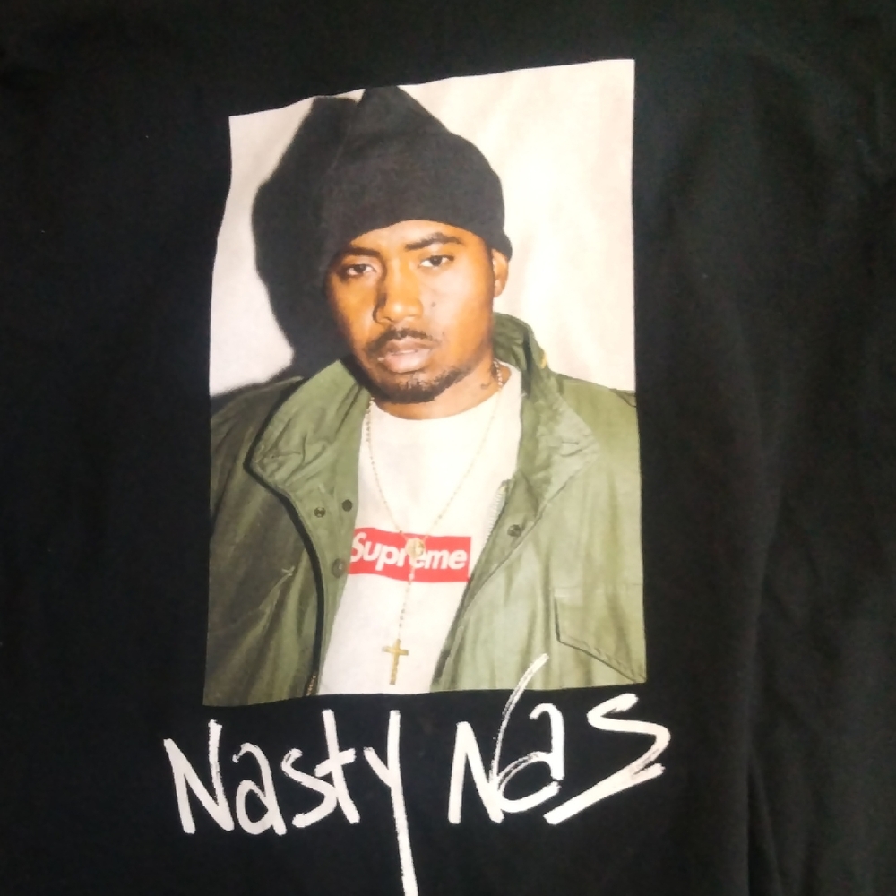 Supreme Nasty Nas Black T-Shirt